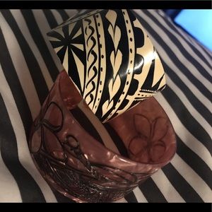 Polynesian bracelets. Set of 2 bracelets.